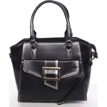 Kabelka Pevná business dámská kabelka Vanesa, černá