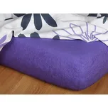 Dadka Dadka prostěradlo froté barva PURPUR 140/200