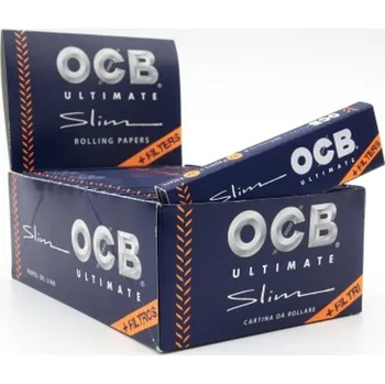Cigaretové papírky OCB Ultimate Slim Filters Box 32 ks