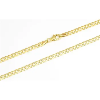 Řetízek Řetízek ze žlutého zlata pancr ZLR1423F 60 cm + DÁREK ZDARMA