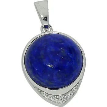 Přívěsek Goldstore Stříbrný přívěsek modrý Lapis lazuli Váha: 3.70 g