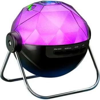 Světelný efekt Aga Hvězdný projektor Galaxie s dálkovým ovládáním