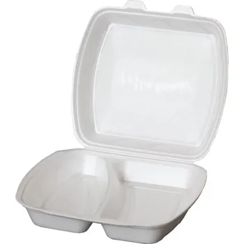 Jednorázové nádobí Menu box 2-dílný XPS, 200 kusů