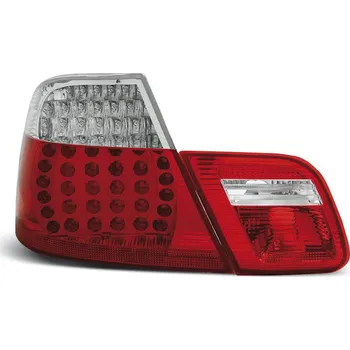 Zadní světlomet TUNING-TEC Zadní světla BMW E46 98-03 coupe - krystal/červené LED 1