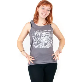 Tílko dámské AMBITION XL šedá