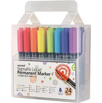 Kancelář MONAMI permanentní 122 SigmaFlo Liquid, sada 24ks