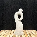 Soška kámen Abstract 02 30 cm šedá