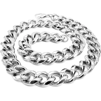 Řetízek Steel Jewelry řetízek stříbrná 60 cm