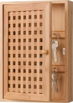 Skříňka na klíč Zeller Present Bambusový úložný box na klíče 27 x 19 x 6 cm