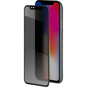 Ochranné tvrzené sklo Clearo Privacy 3D pro Apple iPhone 12 / 12 Pro, ztmavovací efekt, černé