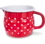 ORION Smaltovaný hrnek TEČKA belly 800ml