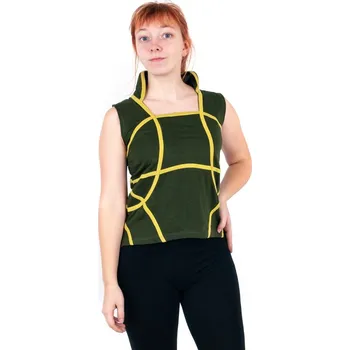 Dámské tričko Tričko dámské Alena M khaki