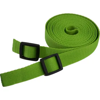 Tažný popruh na tahání saní a bobů - 3 metry / zelený