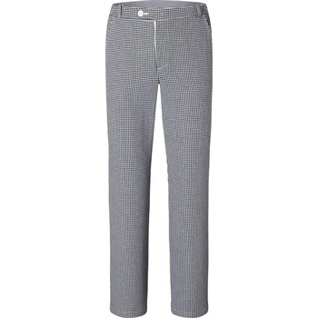 Gastro oděv Karlowsky Pánské kuchařské kalhoty KY040 Black (ca. Pantone 419C)-White XXL