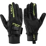 rukavice na běžky Leki PRC Shark, black-neon yellow - vel. 9.5