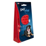 Pet and Me Kartáč na dlouhou srst červený pro psy