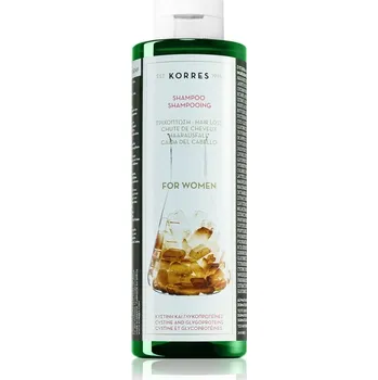 Šampon Korres Cystine & Glycoprotein šampon proti řídnutí a padání vlasů pro ženy 250 ml