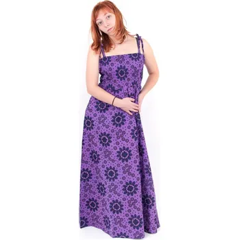 Dámské šaty Šaty dlouhé Devi M Fialová