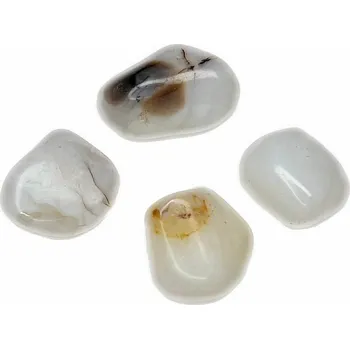 Opál bílý tromlovaný M - cca 2 - 2,5 cm