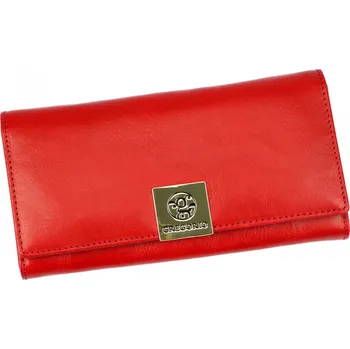 Dámská kožená peněženka červená - Gregorio Raffici červená