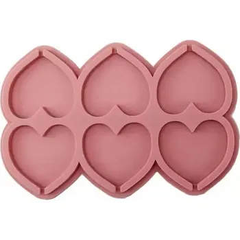 Formička Silikonová formička na lízátka a cukroví - Srdce