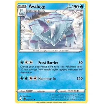 Sběratelská karetní hra Pokémon TCG Avalugg 045/203