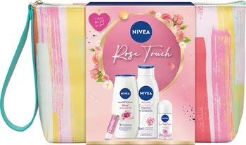 Kosmetická sada Nivea Bag Rose Touch dárková sada 2023