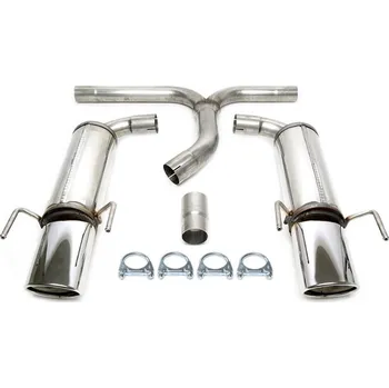 Autodíl TA Technix sportovní nerezový duplex tlumič Opel Insignia diesel (G09, 08-13, předfacelift) kromě Sports Tourer, 1x 90x120 mm oválná nerezová koncovka s pertlem pro obě strany