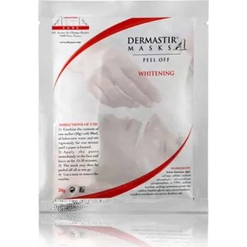 Pleťová maska DERMASTIR Peel off Whitening - Alginátová maska ​, 30 g