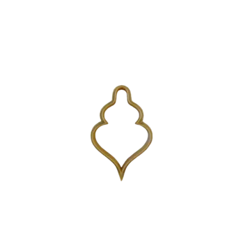 Vánoční dekorace Vykrajovátko - Baňka ozdobná 6,5 cm