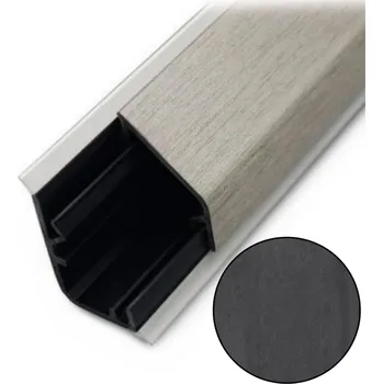 Kuchyňská pracovní deska KAINDL Těsnící lišta Beton Dark / 42238 DP 4000 mm