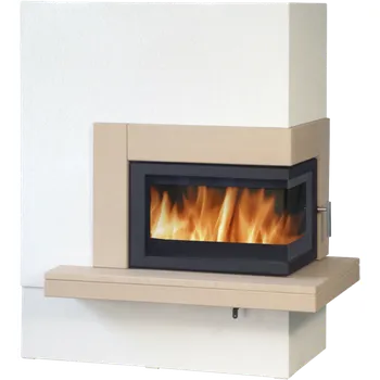 Krbová kamna ABX, spol. s.r.o. ABX PATEO 5613-7 krbová sestava 8kW pískovec, pravé