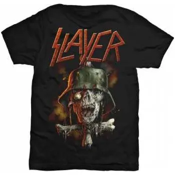 Pánská móda Merch Slayer: Tričko Soldier Cross V.2 L