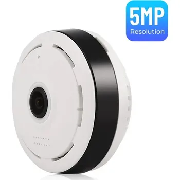 Zabezpečení domácnosti WiFi kamera rybí oko V380 Pro 5P