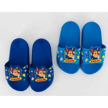 Chlapecká obuv PANTOFLE TLAPKOVÁ PATROLA PAW PATROL > varianta 02 - modré Barva: 02 - modré, Velikost: 24