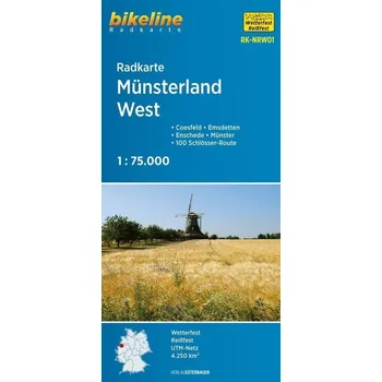 Radkarte Münsterland West (RK-NRW01) - Esterbauer Verlag
