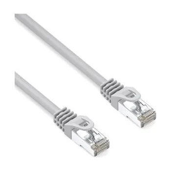 Síťový kabel S/FTP patchcord, Cat.6a, RJ45 M-50m, dvojitě stíněný, LSOH, šedý, 10 Gb/s, economy (KB500ASAHS01)