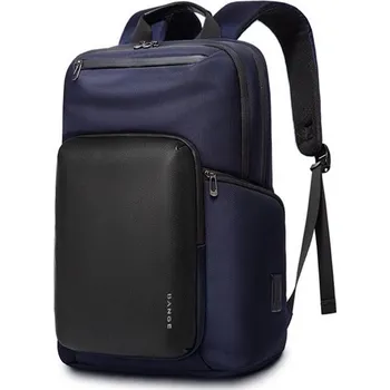 Městský batoh Bange elegantní studentský batoh s USB Araceli Modrý 29L Bange BG7712s1