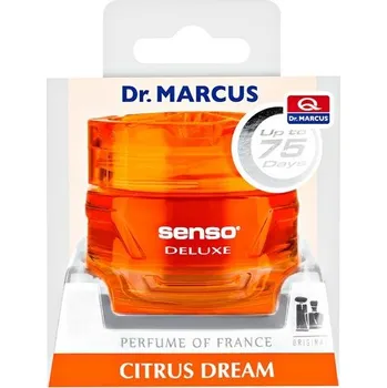 Vůně do auta DR. MARCUS SENSO DELUXE CITRUS DREAM 50ML (Osvěžovač vzduchu - citrusový sen)