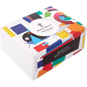 Kosmetická sada MONTCAROTTE "Abstraction" Brush Collection Present Set - Dárková sada zubních štětců "Abstrakcionistů"