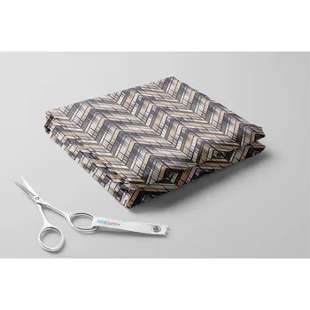 Softshell s beránkem, Cikcak s barvou Barva: Bílá