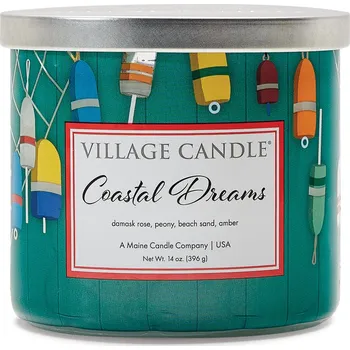 Svíčka VILLAGE CANDLE Coastal dreams Vonná svíčka, 396 g