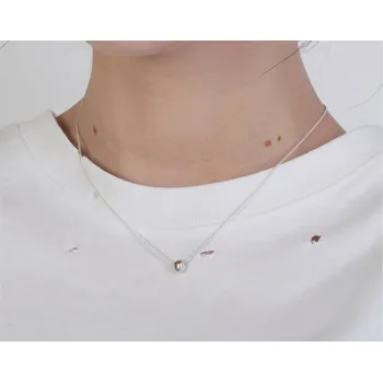 Řetízek Eliška Lhotská Jewellery SO stříbrný řetízek kapka - mini Ag 925/1000 délka řetízku: 40 cm / stříbro