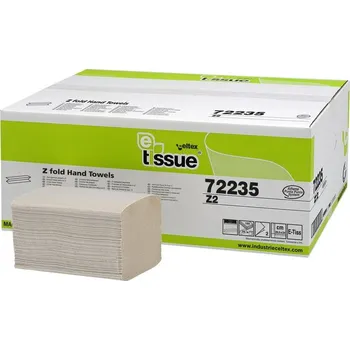 Papírový ubrousek Papírové ručníky skládané CELTEX BIO E-Tissue New 3750ks, 2vrstvy, 72235N
