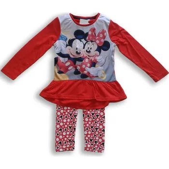 SUN CITY Set Minnie Mouse tunika a legíny Dětská velikost: 116