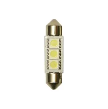 Žárovka LED žárovka 12V 10W SV 10x36mm čirá, sufit 13522
