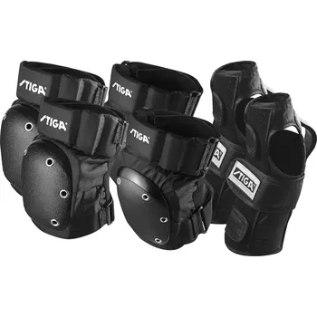 Chrániče STIGA PRO Sr, černé