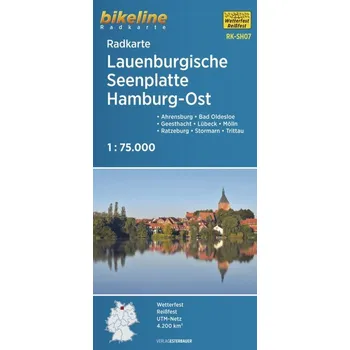 Radkarte Lauenburgische Seenplatte Hamburg Ost (RK-SH07) - Esterbauer Verlag
