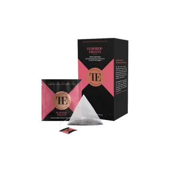 Čaj Teahouse Exclusives letní ovoce 20 pyramidových sáčků