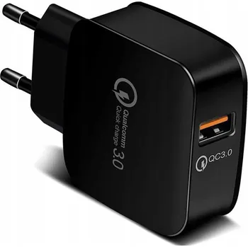 QUALCOMM QUICK CHARGE 3.0 síťová nabíječka, rychlé nabíjení mobilní telefony CZ (Síťová nabíječka pro rychlé nabíjení vše mobilní telefony. QC 3.0 - čtyřnásobně rychlejší nabíjení. SPOLUPRACUJE S VŠECH USB KABELY. SMART FUNCTION - AUTOMATICKY NASTAVTE NAP